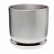 Горшок для цветов керамический Металлик №4 d18см Цилиндр