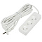Удлинитель 3-местный 5м б/з Ultra бел S-CU3-5 Uniel UL-00009984