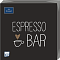Салфетки бумажн. Art Bouquet 3-х сл 20шт Espresso bar 33х33см