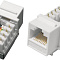 Модуль комп KEYSTONE RJ 45, IDC110 Кат. 5+, гор/вход (TNT 07B-188-WH)