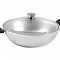 Сотейник 300*85мм КМ-с304 алюм. лит. стекл. крыш. 2съем. плас. ручки