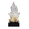 Декор настольный Цветок-кристалл 10х10х23см GARDA DECOR