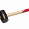 Киянка резиновая 680г дер/руч 38-6-109 чер Hobbi