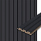Панель МДФ 2700х119х16мм реечн Black Lead Stella Wave De Luxe