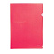Папка-уголок STANGER A4 пластик 200мкм красный. 060674