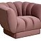 Кресло Fabio велюр розовый Colton 007-ROS 104х96х74см GARDA DECOR