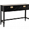Консоль черная 120х80х35см 151SV-00003 Garda Decor