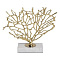 Статуэтка Дерево цвет золотой 22х7х21см GARDA DECOR