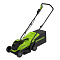 Газонокосилка аккумуляторная 24В 33см VТ GD24LM33K2 1хАКБ 2А и ЗУ GreenWorks 2516107UA