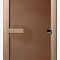 Дверь банная 170х70см Бронза 8мм стекло DoorWood DW01481/DW01484