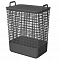 Корзина для белья 35л 380*262*500мм серый 435220811