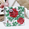 Салфетки бумажн. Desna Design 1-но сл 40шт 24*24 Англ.роза 57439