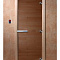 Дверь банная 180х70см Бронза 8мм стекло DoorWood DW00014