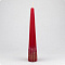Свеча конусная с глиттером 25*4,5см красный BJ23-Y099RD Аз