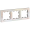 Рамка 3-я гор/верт жемчуж AtlasDesign ATN000403 Schneider 1240265