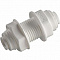 Переходник 1/4"-1/4" пластик с перемычкой MIC-014 31308