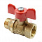 Кран шаровой 1/2" г/ш бабочка VF.218.LB1.012.B Valfex