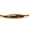 Ручка мебельная скоба 96мм золото 130-96