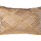 Подушка с вышивкой Ромбы коричневая 40х60 см GARDA DECOR