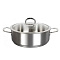 Сотейник нерж 3,1л SF-STP3124G d24см стек.крыш Safia