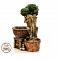 Фигура Фонтан дерево с ведром высота 70см U08941