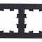 Рамка 4-я гор/верт карбон AtlasDesign ATN001004 Schneider 1240524
