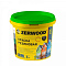 Краска резиновая для кровли, цоколя, фасада белый КР 1,3 кг Zerwood 00972440