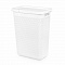 Корзина для белья 30л Элемент узкая белая М9083 (уп4)