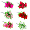 Букет иск. цветов в виде роз 30-35см Ladecor 535-161