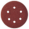 Круг шлифовальный универс Р40 125мм 8 отверс.,на липучке 5шт/уп PIT APLS06-0040E