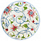 Тарелка 270мм фарфор GR04_27PL Botanical Spiral Grace by Tudor