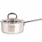 Кастрюля-ковш нерж 1,2л крышка стекло d16см SF-LDL1216G Safia Кукмара