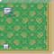 Салфетки бумажн. Bouquet Home collection Classic 3-х сл 20шт 33*33 Корона импер.Зол.на зел 42393