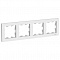 Рамка 4-я гор/верт бел AtlasDesign ATN000104 Schneider 1240127