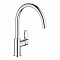 Смеситель для кухни 31368001 BAU LOOP C-излив высокий/хром GROHE