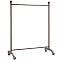Вешалка-раздевалка напольн кованая на колесах ВК-160х80 см 