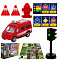 Набор машин МК723А4 Young Racer со светофором 505-552