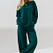 Костюм жен "Палаццо" р.48 изумрудный 2370-фут