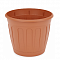 Горшок для цветов 3,6л Дионис коричн М8248 (уп.24)