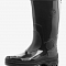 Сапоги жен. р.39-40 неутепл монотон арт.98-70 черные ПВХ 