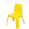 Стул детский пластиковый желтый Радиан