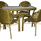 Набор дачной мебели Орлеан MAX (стол, 4 кресла)