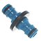 Переходник для шланга 3/4" штуцерный пласт 8-426437 GRINDA TA-1 