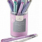 Ручка гелевая стираемая синяя LOREX PASTEL 0,5мм 220934