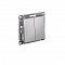 Выключатель проходной 2СП 10А IP20  AtlasDesign алюм ATN000365 Schneider 1240251