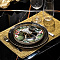 Текстильная подставка Аурум золотая 30х45см GARDA DECOR
