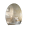 Зеркало 490х580мм с полкой, Mixline 525474