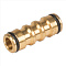 Переходник Листок 2-х стор 1/2" латунь LYM 5804С (уп.240)
