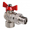 Кран шаровой 3/4" г/ш американка бабочка угловой VT.228  Valtec 