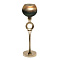 Подсвечник золотисто-зеленый d11х42см 71PN-3182 Garda Decor